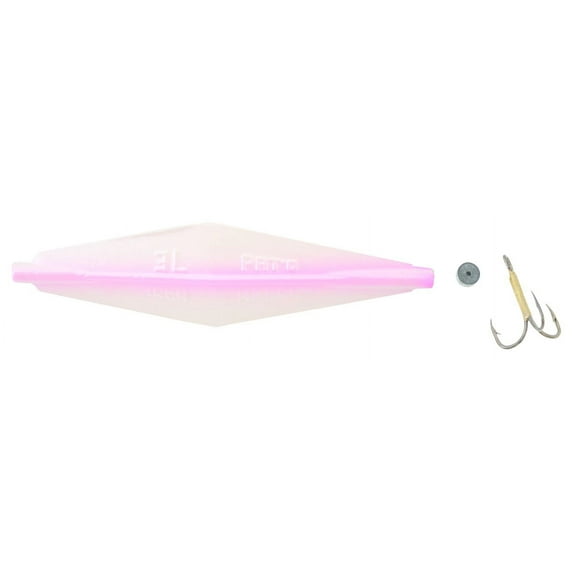 Buzz Bomb BB3L-PKPRL Buzz Bomb Light Pink Pearl Salmon Jig 3"
