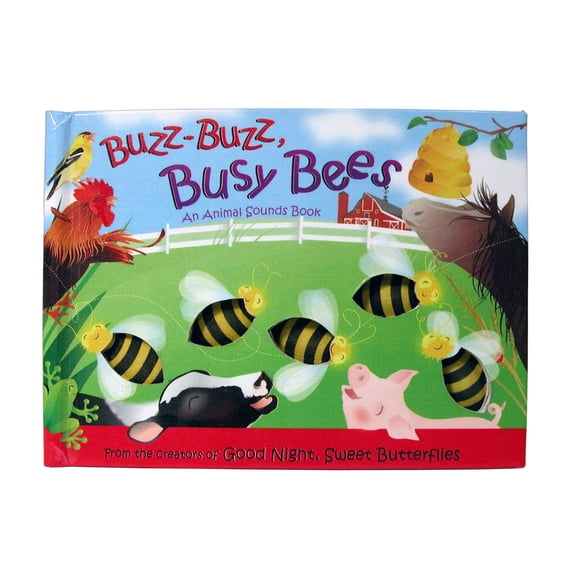 Pre-Owned Buzz-Buzz, Busy Bees: An Animal Sounds Book (Hardcover) by Dawn Bentley