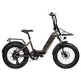 thumbnail image 1 of Buzz Centris 20" Folding Electric Bike, 28 MPH Pedal Assist, Matte Powder Black, Adult, Unisex, 1 of 25