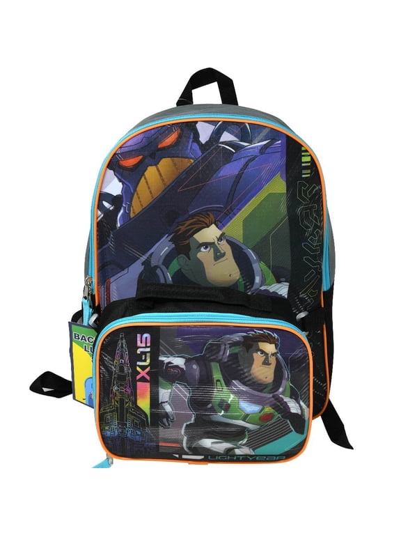 Buzz Lightyear 16" Backpack with Lunch Bag