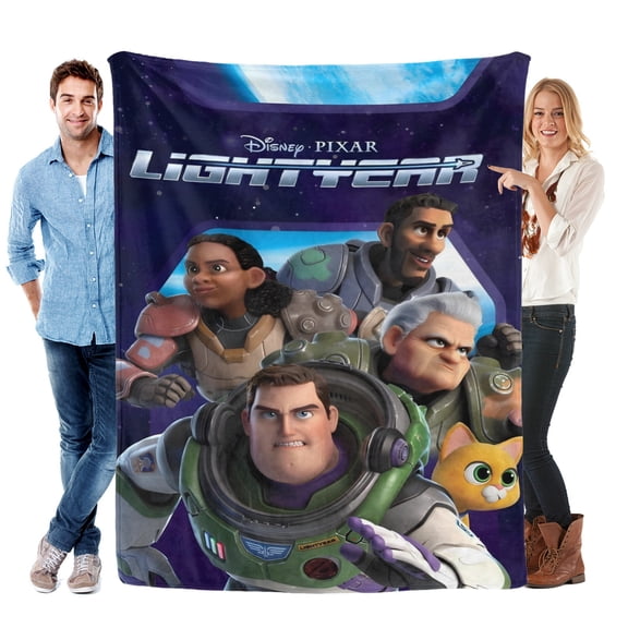 Buzz Lightyear-Anti-Pilling Flannel Blanket Soft Lightweight Plush Fuzzy Cozy Luxury Blanket for Home and Kitchen Use  Perfect for Kids and Adults