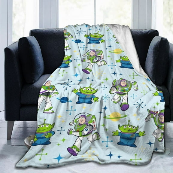 Buzz Lightyear Blanket Throw Bedding Room Decor Flannel Blankets For Bed Sofa 40