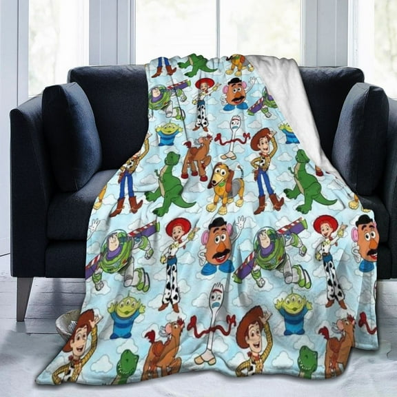 Buzz Lightyear Blanket Throw Bedding Room Decor Flannel Blankets For Bed Sofa 40