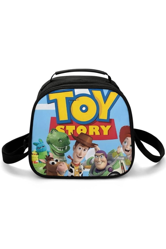 Buzz Lightyear Cartoon Lunch Bags Are Suitable For Work Travel And Outdoor Activities One size