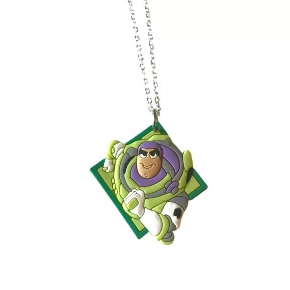 Buzz Lightyear Character PVC Pendant Necklace