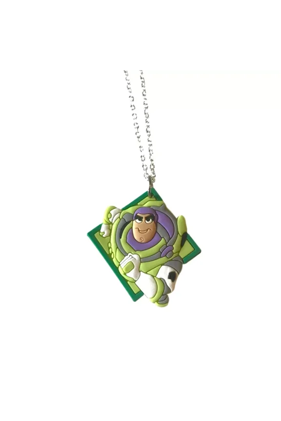 Buzz Lightyear Character PVC Pendant Necklace