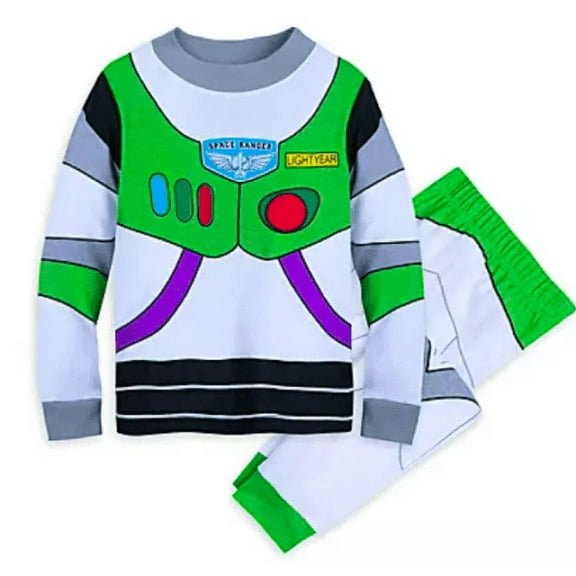 Buzz Lightyear Costume PJ PALS for Kids – Toy Story, Size 8
