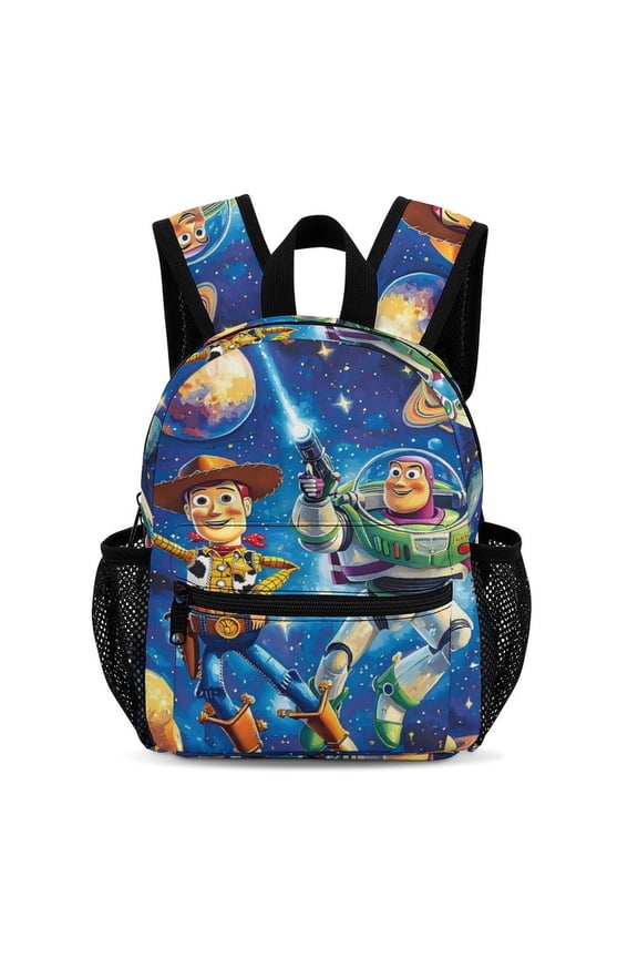 Buzz Lightyear Cute Cartoon Lightweight Backpack for Teenagers 33.5x25x13.5cm