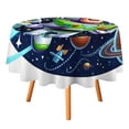 thumbnail image 1 of Buzz Lightyear Themed 60 Inch Round Tablecloth Suitable For Decoration And Gift Giving, 1 of 5