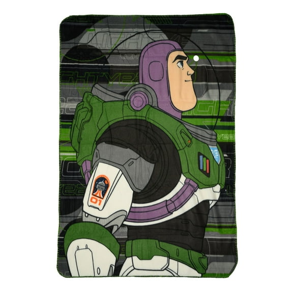 Buzz Lightyear Throw Blanket 45" x 60" Astronaut Space Disney Toy Story Boys