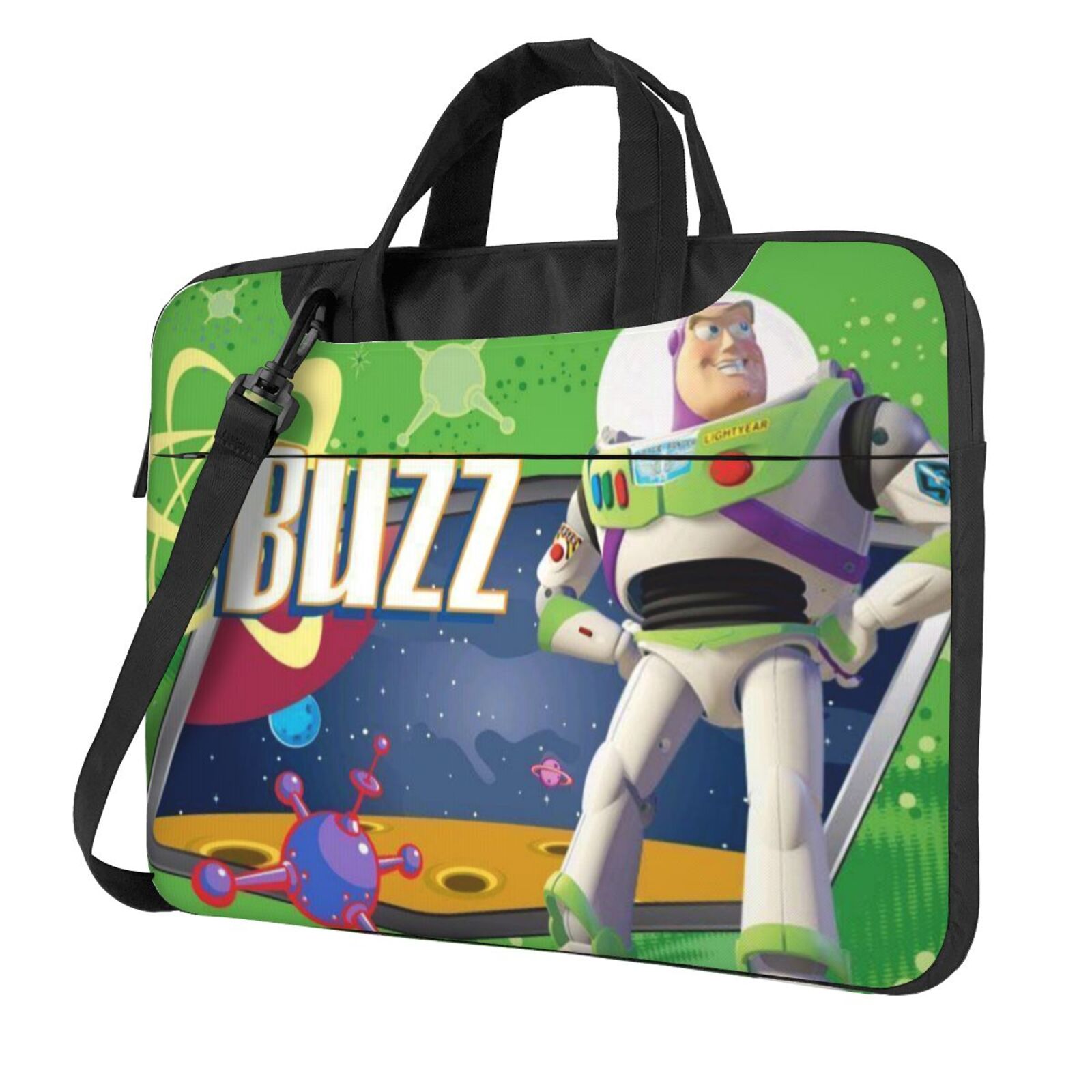 Buzz Lightyear Toy Story Laptop Shoulder Bag for Women Men, 15.6 inch ...