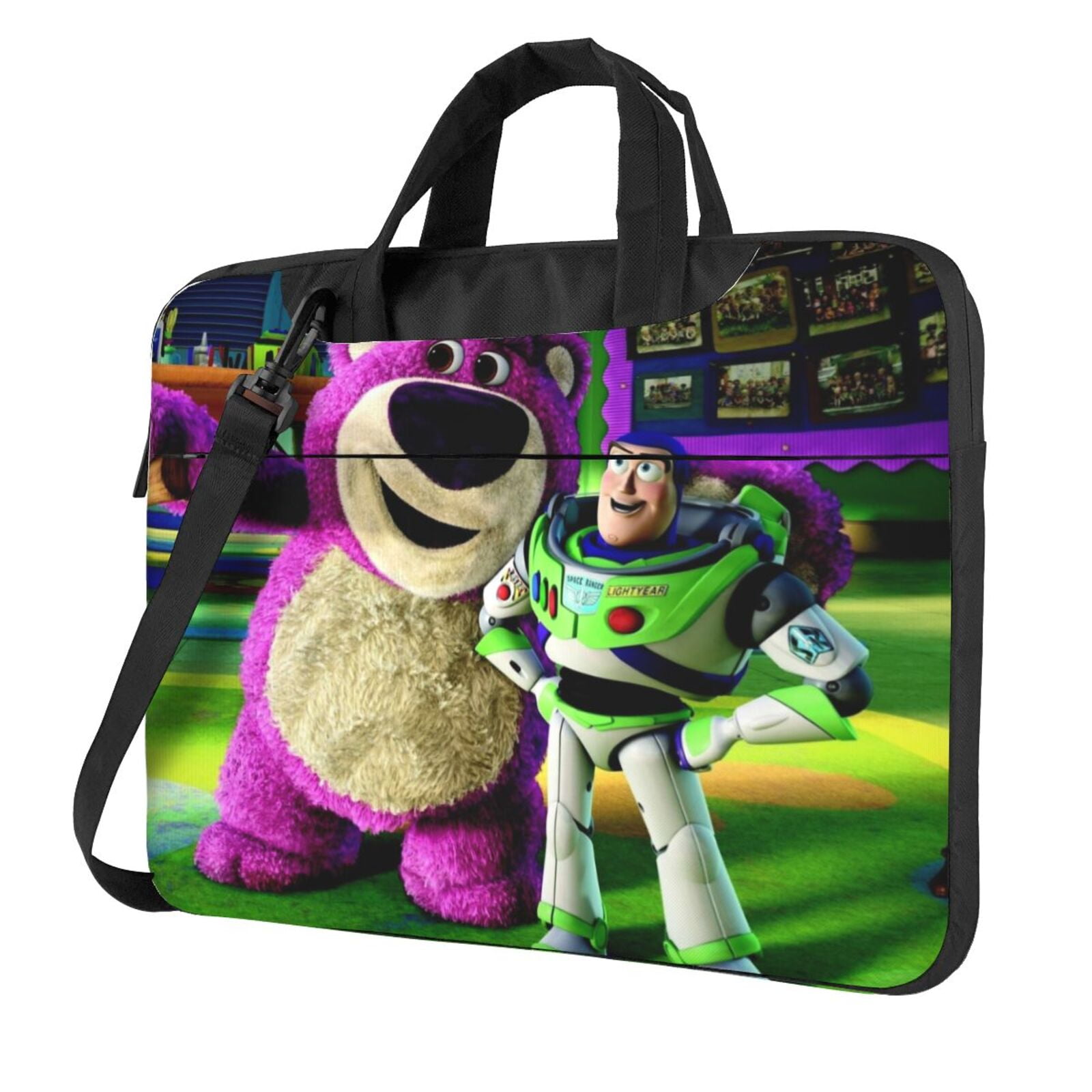 Buzz Lightyear Toy Story Laptop Shoulder Bag for Women Men, 15.6 inch ...
