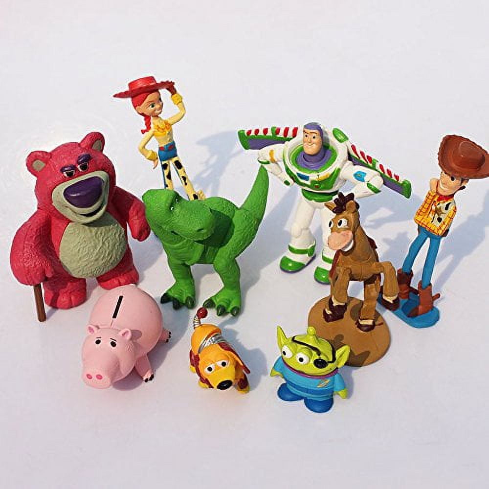 Buzz Lightyear Woody Jessie, PVC, 5-12 cm, 9 Pieces