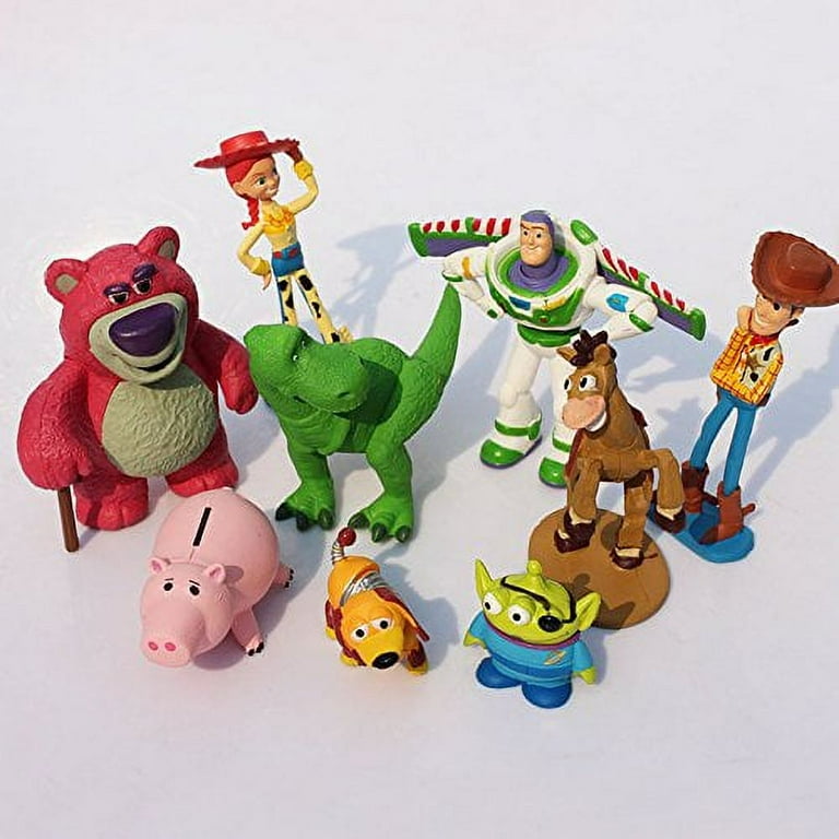 Buzz Lightyear Woody Jessie, PVC, 5-12 cm, 9 Pieces