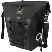 Buzz Rear Rack Pannier Bag, Buzz e-Bike Compatible, Waterproof, Black