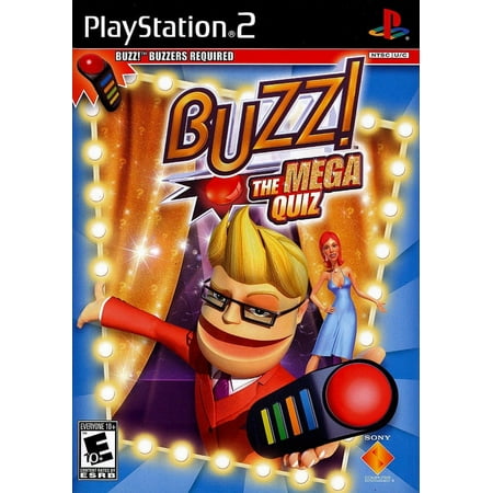 Buzz! Mega Quiz (Game Only) - PlayStation 2