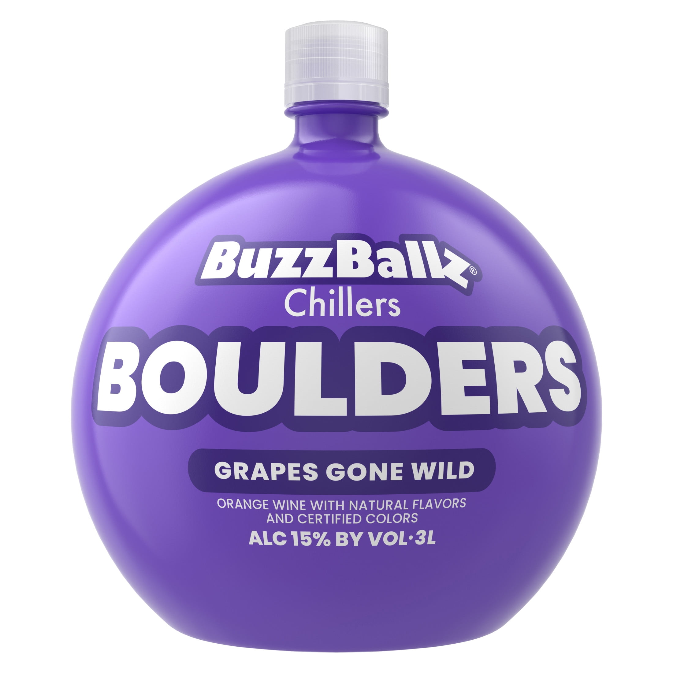 BuzzBallz Boulders Grapes Gone Wild Cocktail, 3l, 30 Proof (15% ABV)