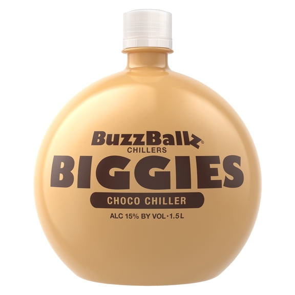 BuzzBallz Chillers Biggies Choco Chiller, 1.5L Bottle, ABV 15%