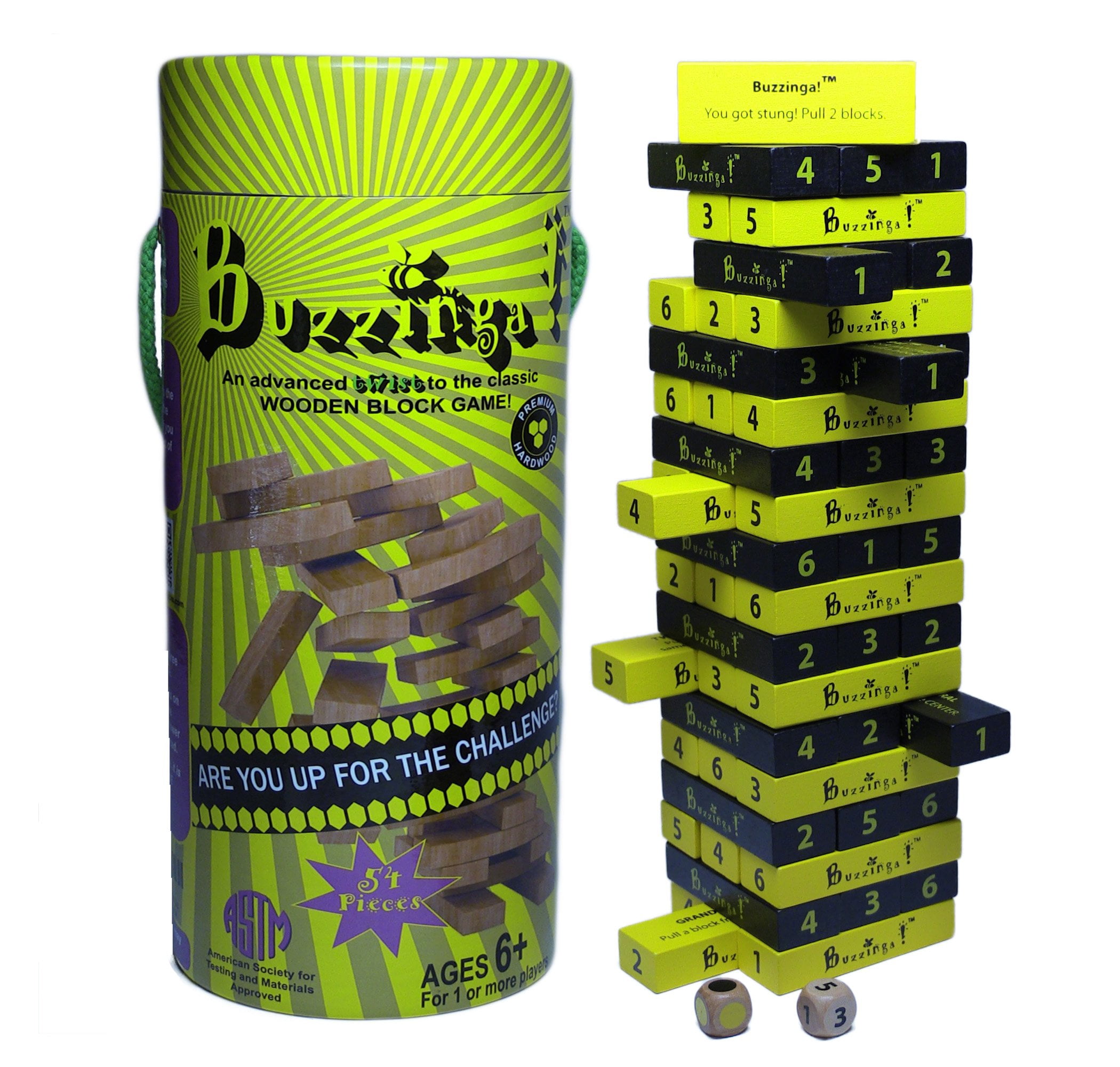 BuzzBlocks an Advanced Twist to The Classic Wooden Stacking Game, Top ...