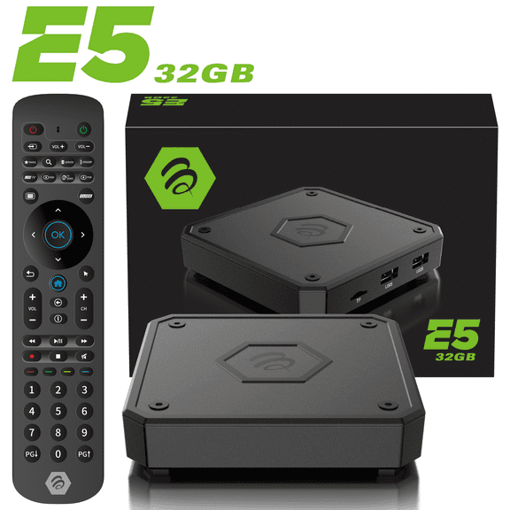 BuzzTV E5 Smart Box - Android 11 - 2GB RAM - 32GB Storage