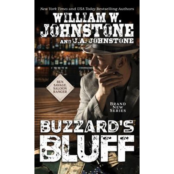 Pre-Owned Buzzard's Bluff (A Ben Savage, Saloon Ranger Western, 1), 9781432887544, 1432887548, Paperback, Large type / Large print edition