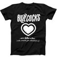 Buzzcocks Ever Fallen In Love Punk Retro Music Gift Tee Black T Shirt