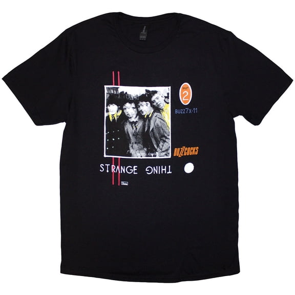 Buzzcocks Unisex T-Shirt Strange Thing (Black)