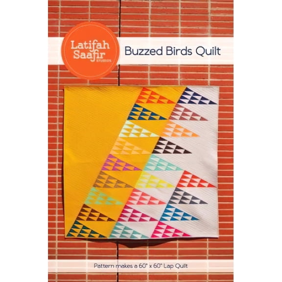 Buzzed Birds Quilt Pattern by Latifah Saafir Studios