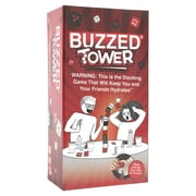Buzzed Tower, Stack-and-Sip Adult Drinking Game for Game Night Parties, Tailgates, and Bachelor Parties by What Do You Meme?