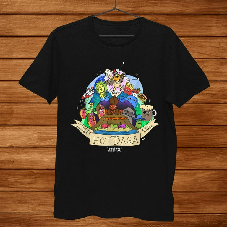 Buzzfeed Unsolved Hot Daga Saga Shirt Gift Black Unisex T Shirt Walmart