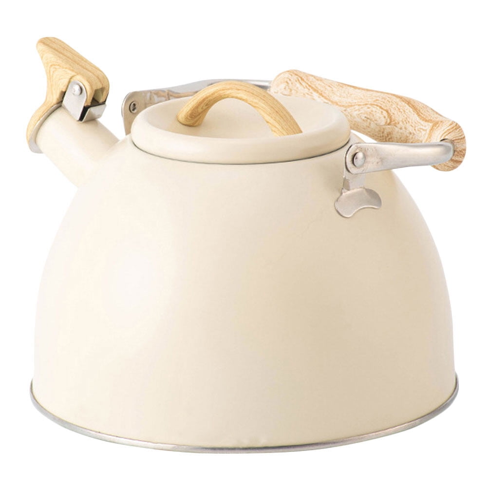 Buzzing Kettle Boiling Water Pot Tea Serving Coffee Teapot Whistled for