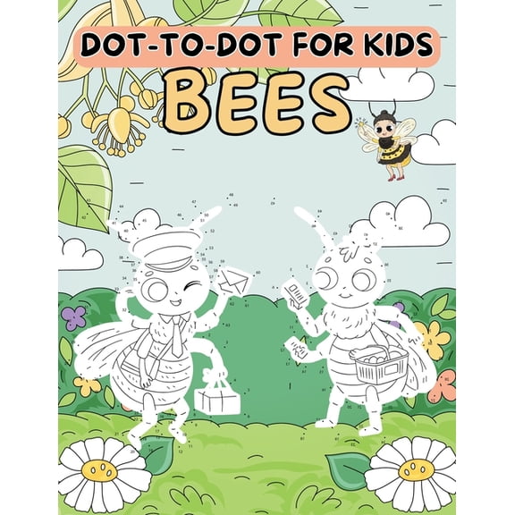 Buzzy Bees: Dot-to-Dot and Writing Practice for Kids Ages 6-8 Features Adorable, Hardworking Bees Tackling all Sorts of , (Paperback)