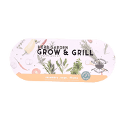 Buzzy Seeds Grow & Grill Organic Herb Garden Windowsill Grow Kit Indoor Seed Starter