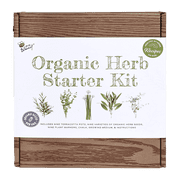 Buzzy Seeds Organic Indoor Herb Garden Starter Kit 9 Varieties