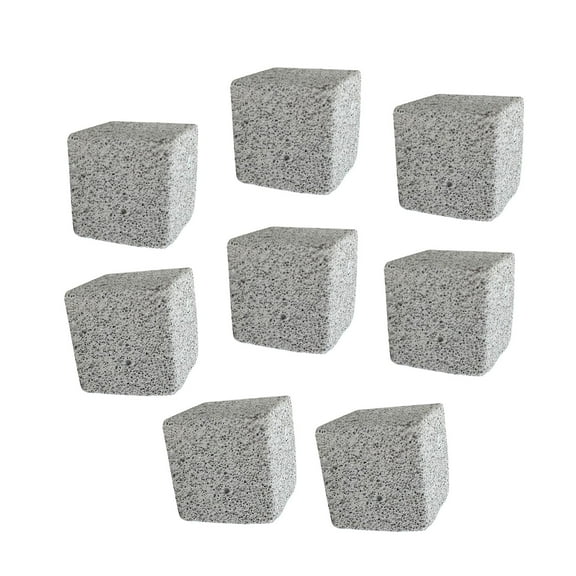 Bvdfgk 10 Pcs Stone Square Hamster Grinding Supplies Chew Toy, Rodent Chewing Stone for 5cm
