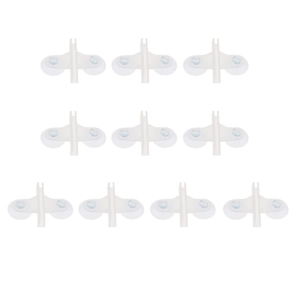 Bvdfgk 10Pcs Aquarium Aquatic Suckers Divider Holder for Fish Tank Breeding Separator