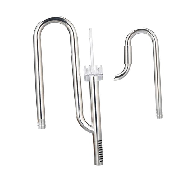 Bvdfgk 12mm 16mm Aquatic Inflow Tube with Surface for Aquarium Filter System, Stainless 12Out 16Oil Adjust