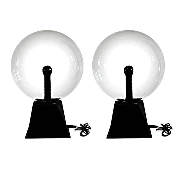 Bvdfgk 2x 8 Inch Ball Table Lamp Disco Party Light Globe Touch &