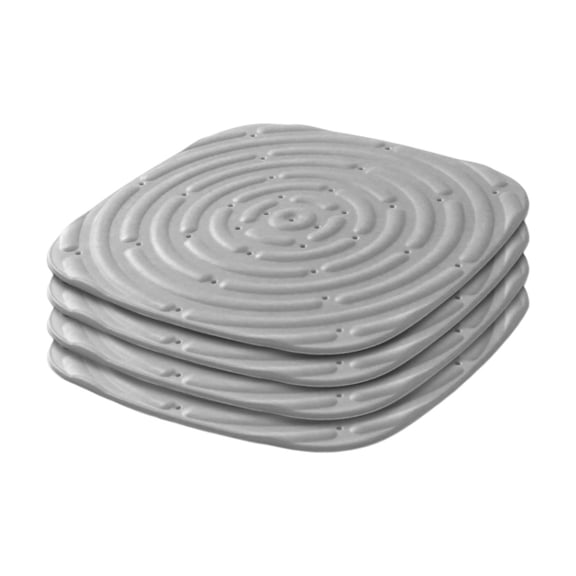 Bvdfgk 4 Pieces Chicken Nest Box Pads Chicken Laying Pads Washable Chicken Nesting Pads Gray