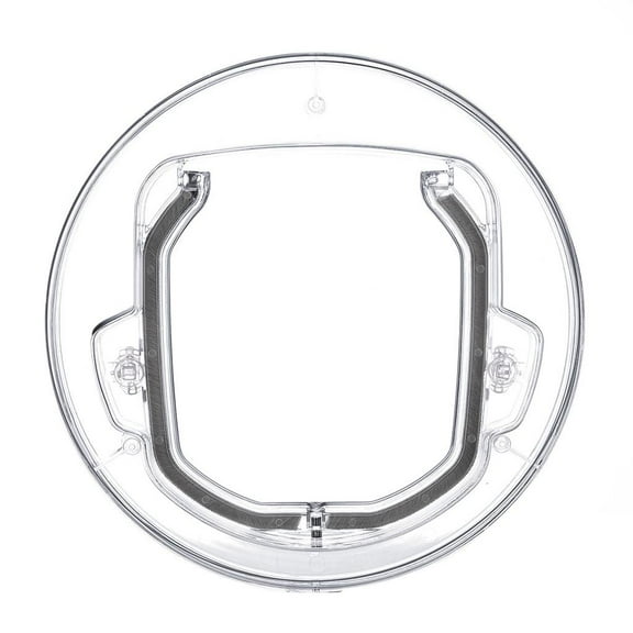 Bvdfgk 4 Way Round Locking Flap Pets Door Cat Flap Small Dogs For Glass Window Door Clear