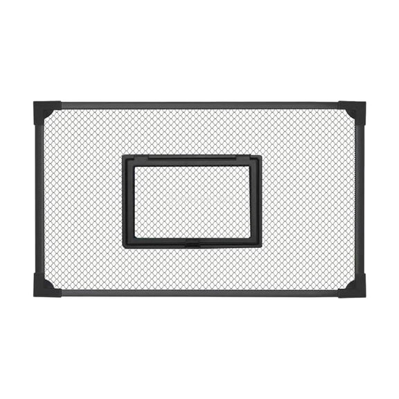 Bvdfgk Aquarium Anti Jumping Net Cover Mesh with Window Aquarium Top Screen Netting 100x50cm
