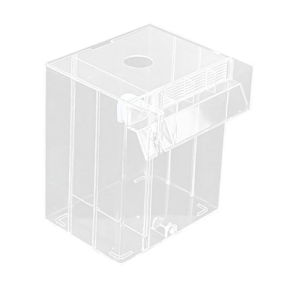 Bvdfgk Aquarium Breeder Box Fish Breeder Box for Fish Tank Fish Box with Water Circulation Material Suitable for Breeding Newborn Clear