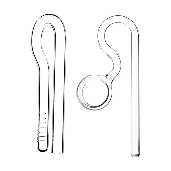 Bvdfgk Aquarium Lily Pipe Inflow/outflow Easy to Install Glass 10mm