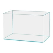 Bvdfgk Aquarium Transparent Aquarium Compact Glass Aquarium Decorative Desktop Aquarium Easy to Clean Multi-Purpose Function Suitable for Home Living Room 40cmx24cmx25cm