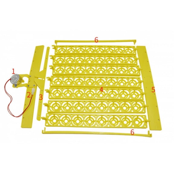 Bvdfgk Automatic Incubator 56 Quail Eggs Tray Turner Poultry Bird