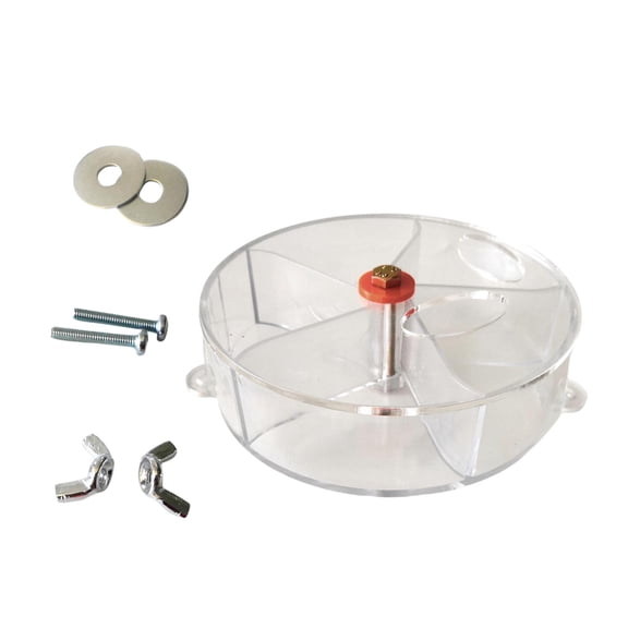 Bvdfgk Bird Foraging Toys for Parrots Foraging Wheel for Large Parrots Cage Accessories