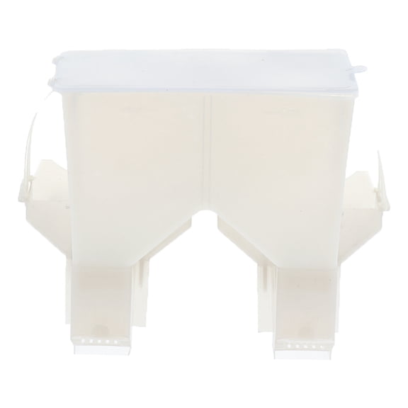 Bvdfgk Bird Pigeon Feeder Automatic Feeding Case Hanging Cage Bird Food Dispenser Boxes
