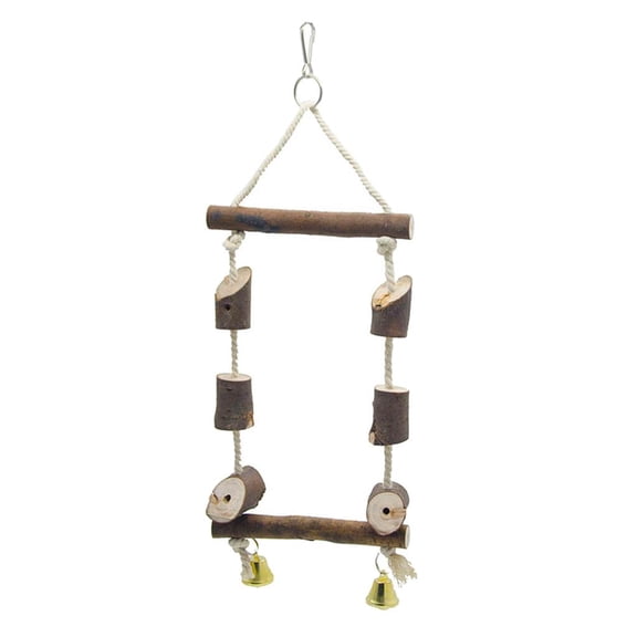Bvdfgk Bird Swing Perch Swing Bird Cage Toy for Parrot, African Grey Parrot, Parakeet, M