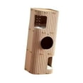 thumbnail image 1 of Bvdfgk Cat Climbing Tree Sleep Kitten Pet Supplies Enclosed Climbing Cave Cat House Brown, 1 of 8