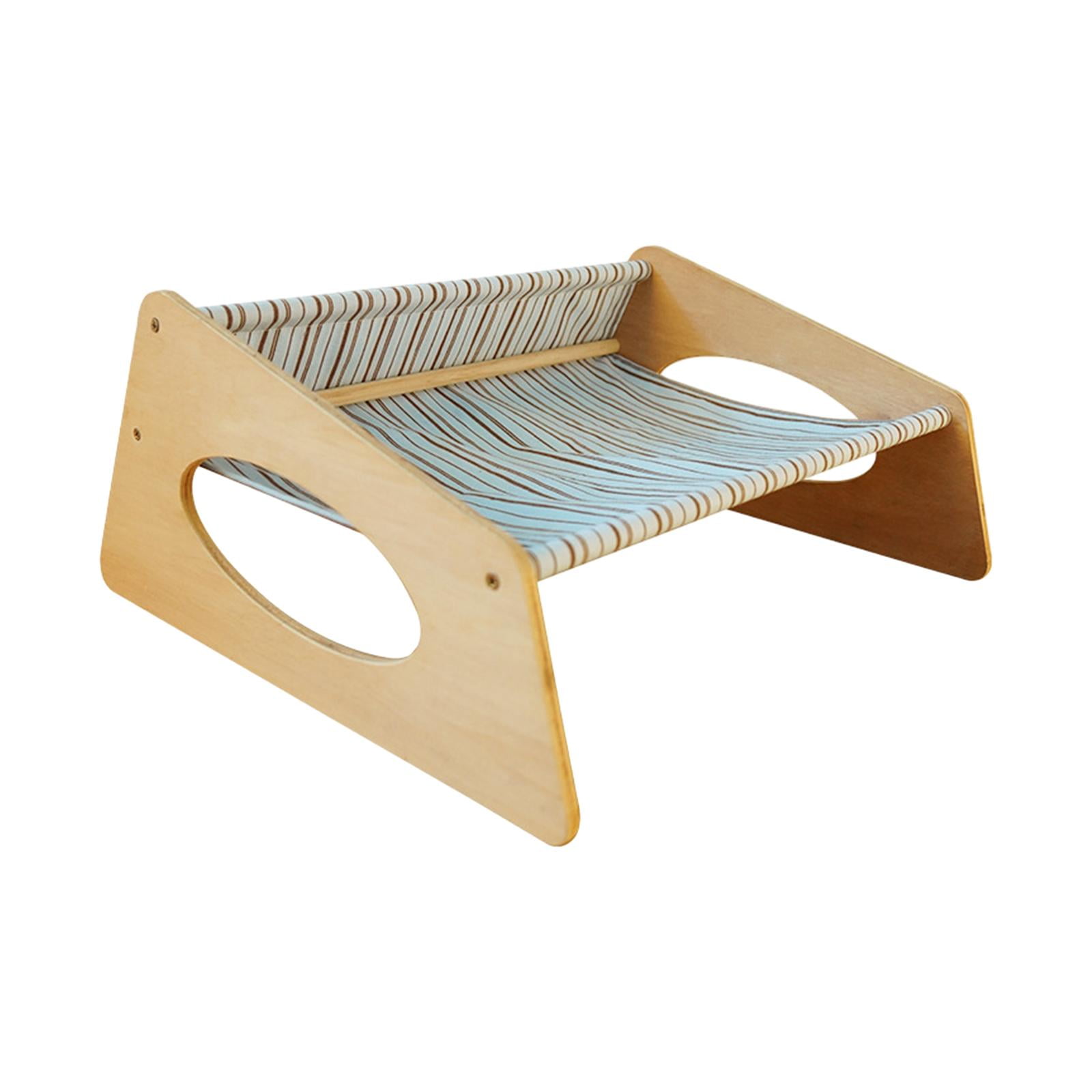 Bvdfgk Cat Hammock Bed Cat Bed Cat Furniture Removable Lounger Portable Dog Hammock Cat Stripe
